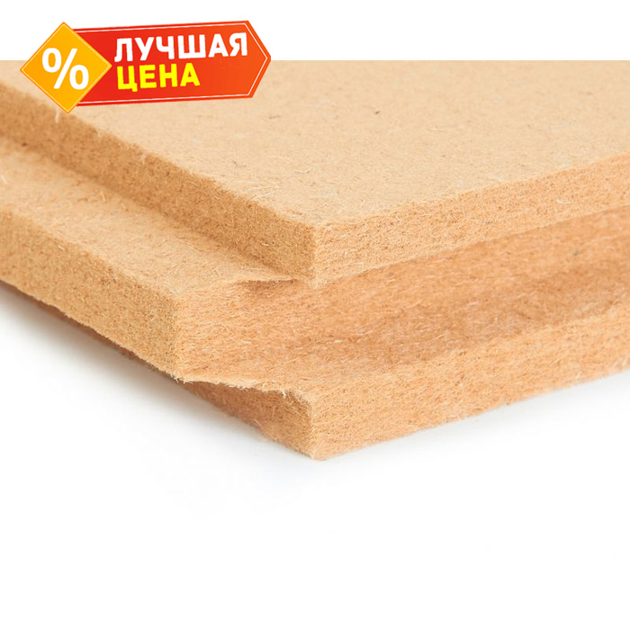 Белтермо Ultra МДВП тепло-звукоизоляционная 60х600х1200 мм прямая